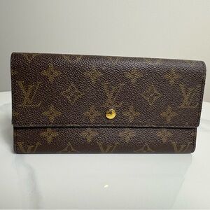 Authentic Louis Vuitton Vintage Long Wallet – Monogram Canvas (Made in France)